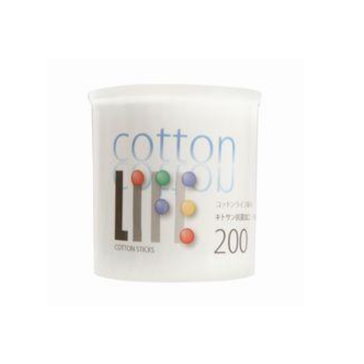 Heiwa Medic Cotton Life Cotton Swabs 200pcs