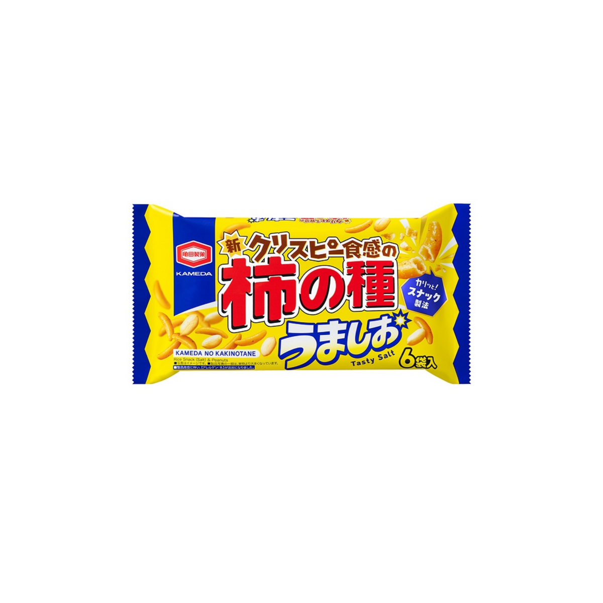 Kameda no Kaki no Tane Umashio Salt Rice Crackers 150g