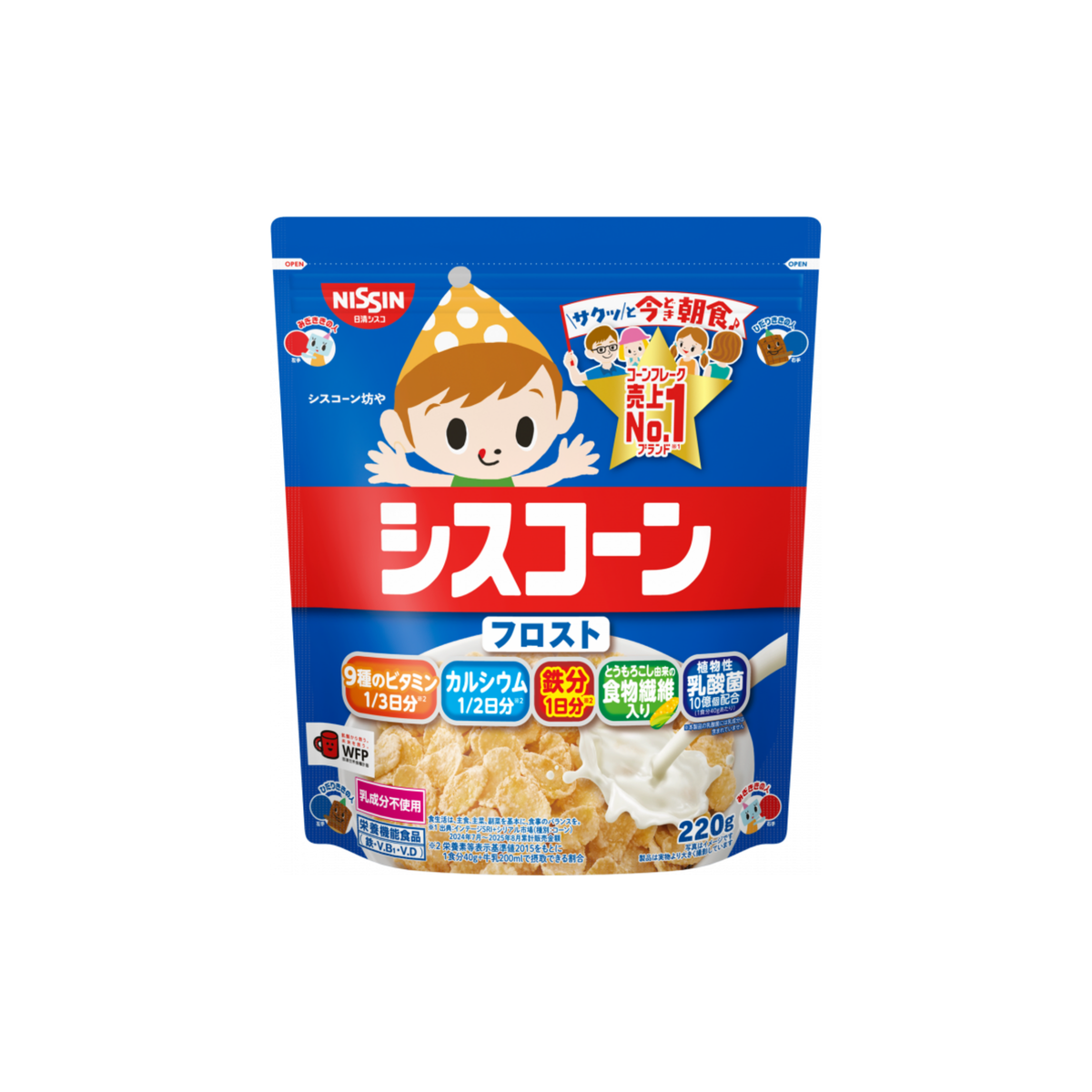 Nissin Cisco Ciscorn Frost Corn Flakes 220g