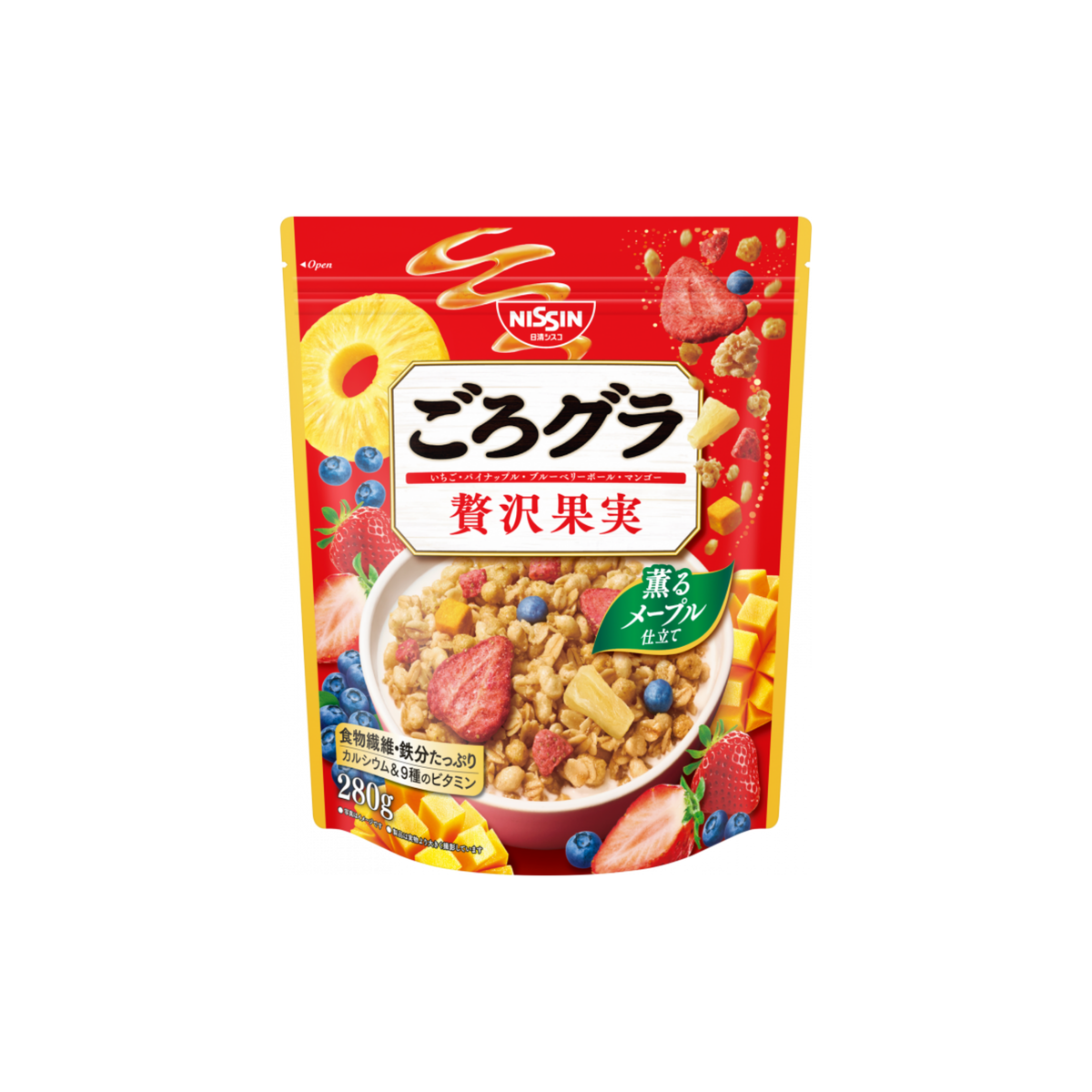 Nissin Cisco Goro Gra Luxury Fruit Granola 280g