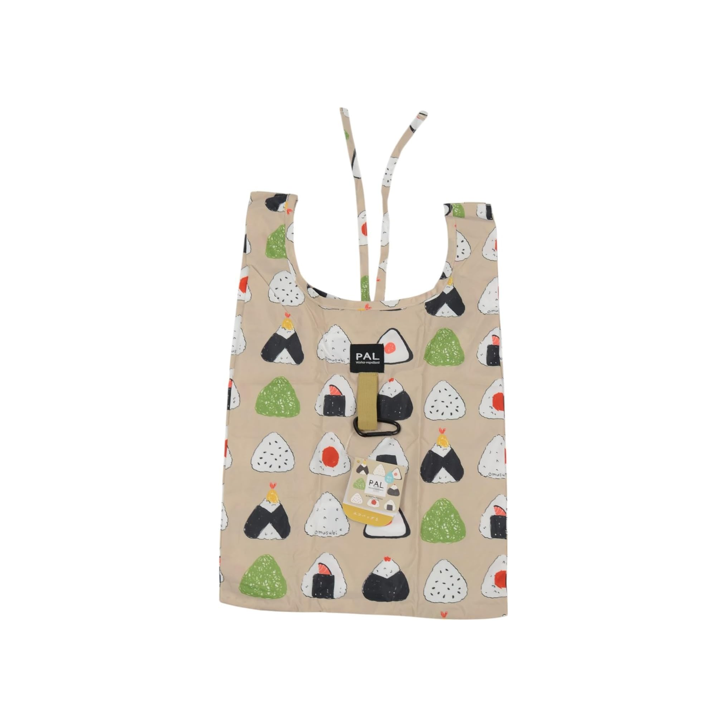 Friends Hill Eco Bag S Beige Omusubi Design
