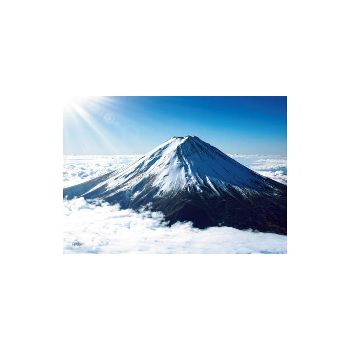 Radiant, Majestic Mt. Fuji Jigsaw Puzzle, 108 Pieces by Epoch