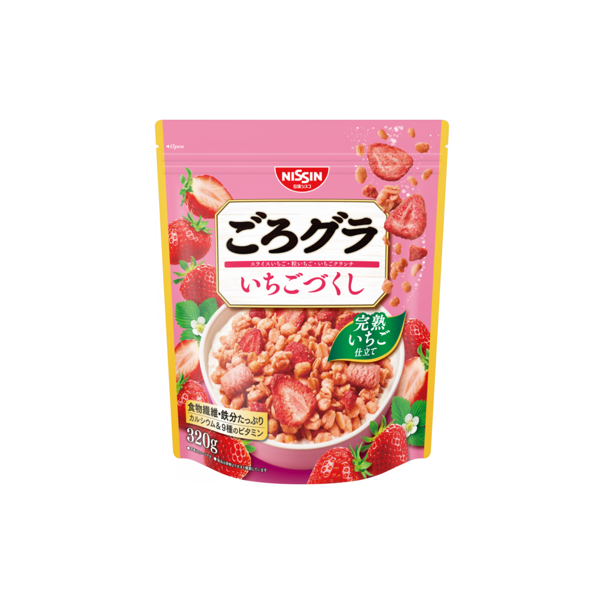 Nissin Cisco Goro Gra Strawberry Granola 360g