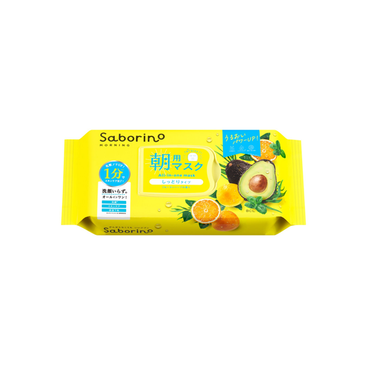 Saborino Morning Mask (Mezamashi Sheet N)  32sheets by BCL